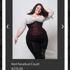 Bad Button 30” underbust corset